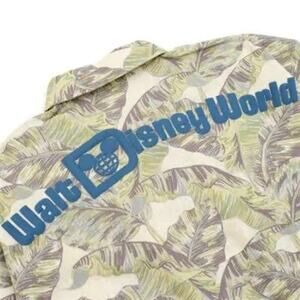 Disney Parks Spirit Jersey Tropical  Button Down Shacket Disney World